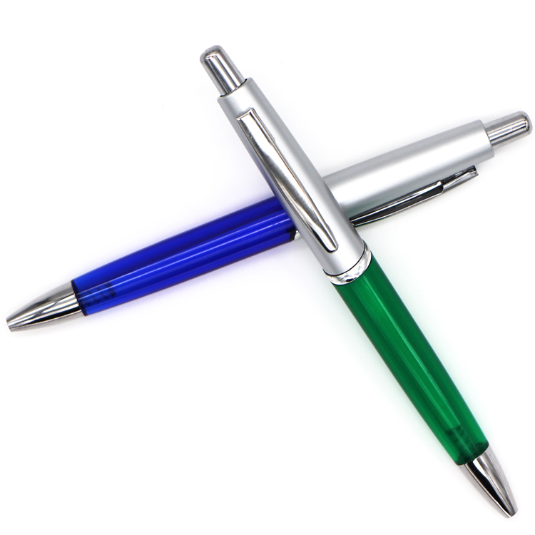 Custom plastic translucent ball pen Manufacturer USA